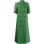 Macgraw Temperate Long Blazer in Green
