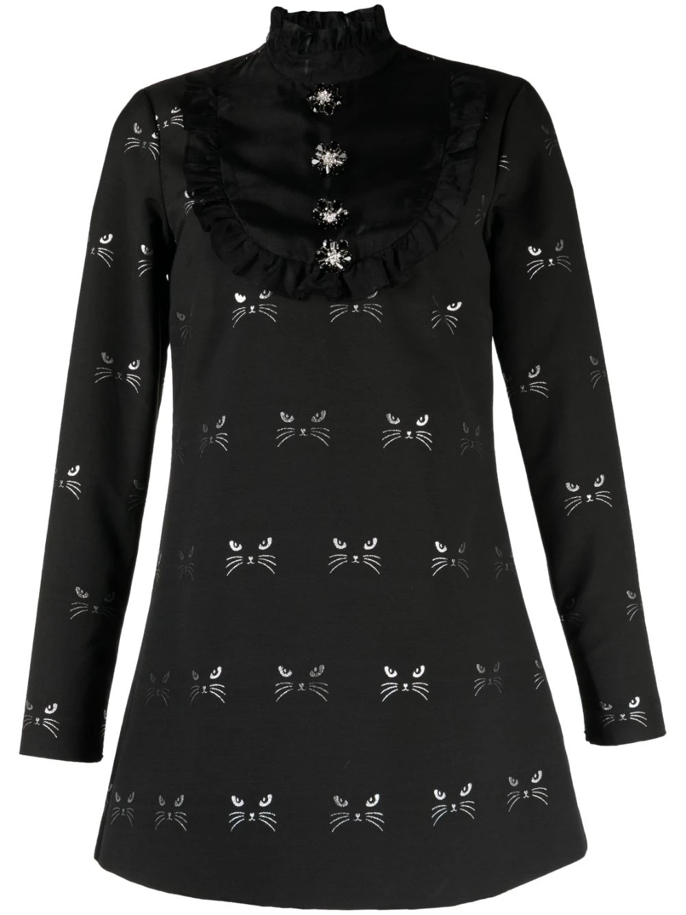 Macgraw Tempo Dress in Cat Jacquard