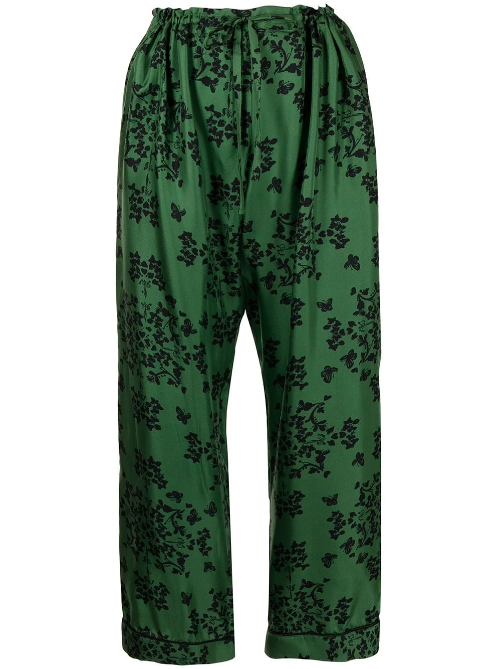 Macgraw Vagabond Trouser in green print