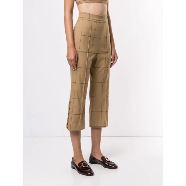 Macgraw Vernacular Trouser in Camel Check, view 4
