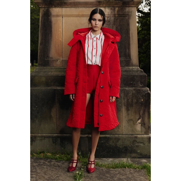 Macgraw Warden quilted Anorak in red Jacket, view 2
