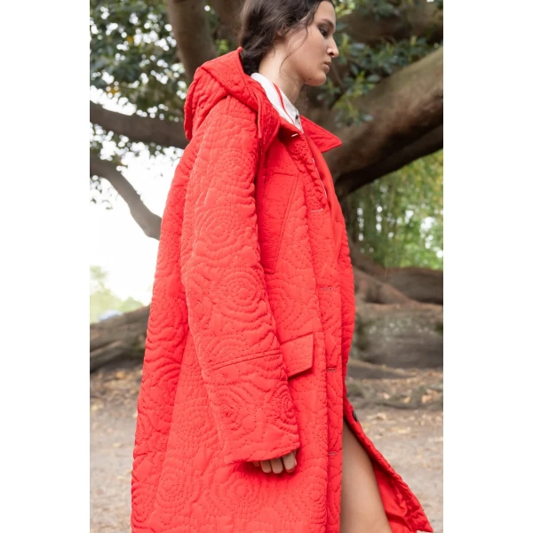 Macgraw Warden quilted Anorak in red Jacket, view 4