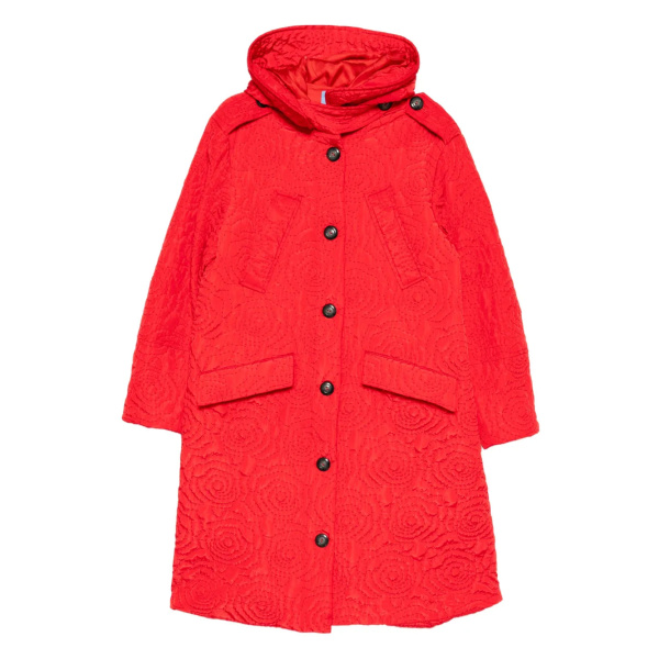 Macgraw Warden quilted Anorak in red Jacket
