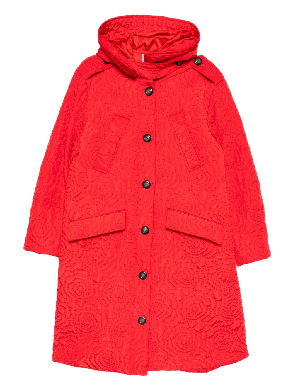 Macgraw Warden quilted Anorak in red