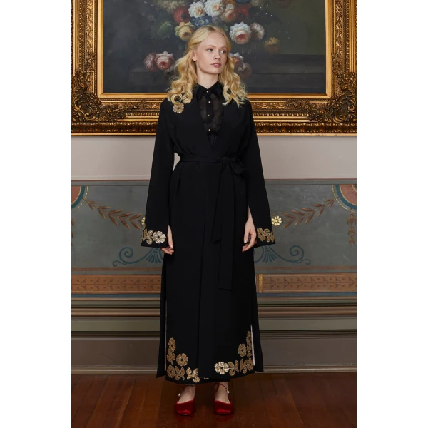 Macgraw Whiskey Robe in Black, view 3
