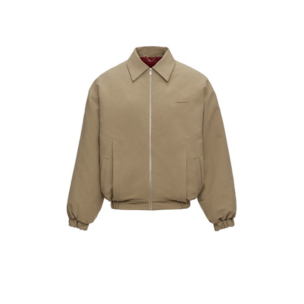 Magda Butrym Padded jacket with dropped shoulder in khaki