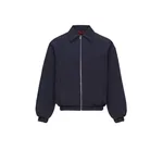 Magda Butrym Padded jacket with dropped shoulder in navy