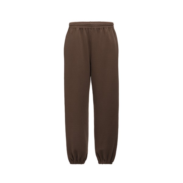Magda Butrym Relaxed elastic-waist sweatpants in light brown