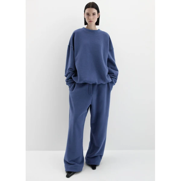Magda Butrym Warszawa 2014 sweatshirt in blue Top, view 2