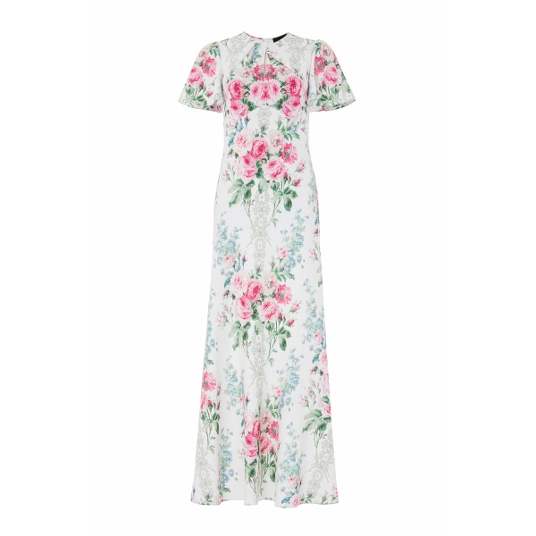 Needle and Thread Palace Garden Odeline Crepe Gown in Moonshine