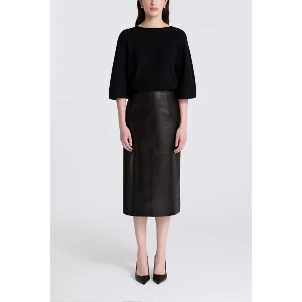 Nour Hammour Alana in Noir Classique Skirt, view 2