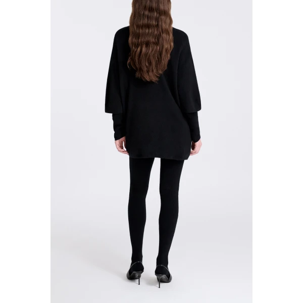 Nour Hammour Cobain in Black Knit, view 4