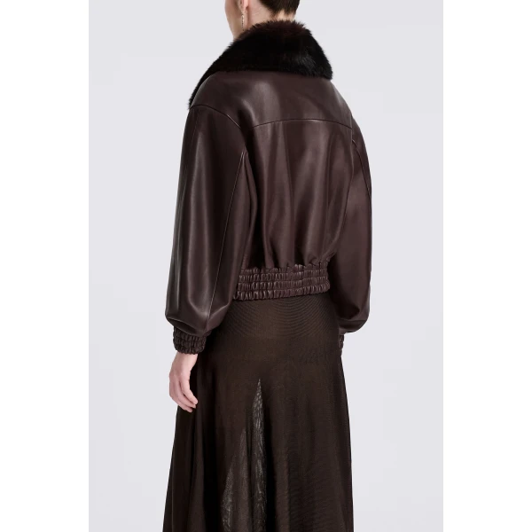 Nour Hammour Ellery in Brown Jacket, view 5
