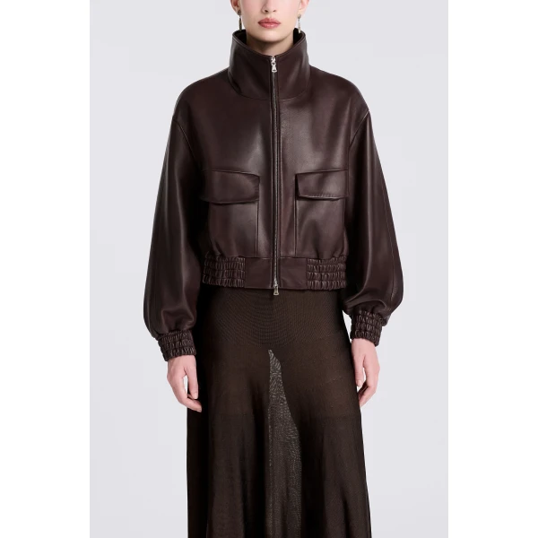 Nour Hammour Ellery in Brown Jacket, view 6