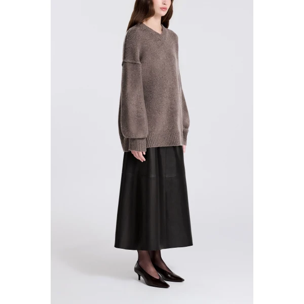 Nour Hammour Jude in Mink Knit, view 4