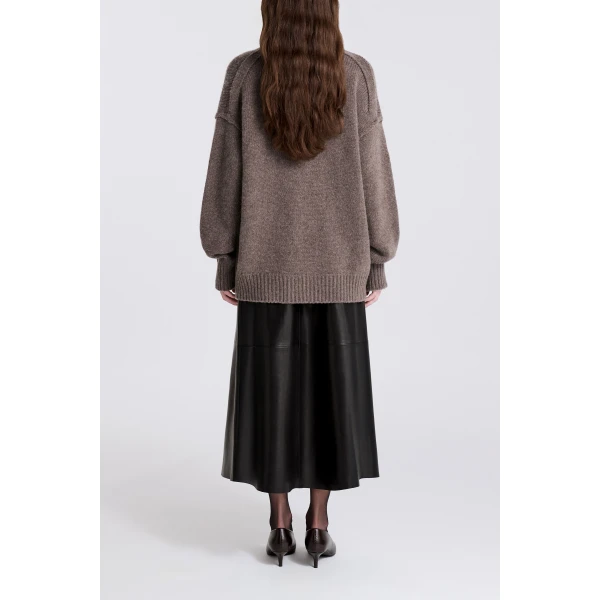 Nour Hammour Jude in Mink Knit, view 5