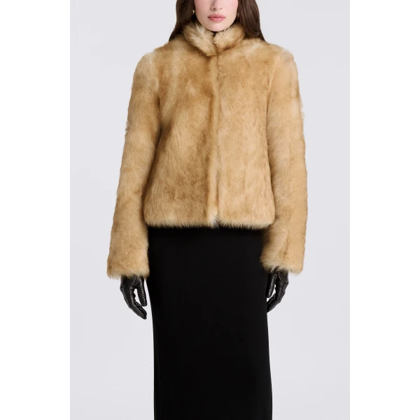 Nour Hammour Mira in Natural Honey Jacket, view 2