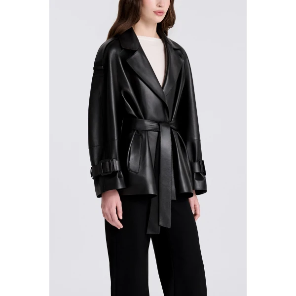 Nour Hammour Nera in Black Jacket, view 3