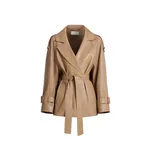 Nour Hammour Nera in Raw Camel Jacket