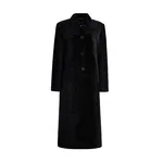 Nour Hammour Paloma in Black Astrakhan Coat