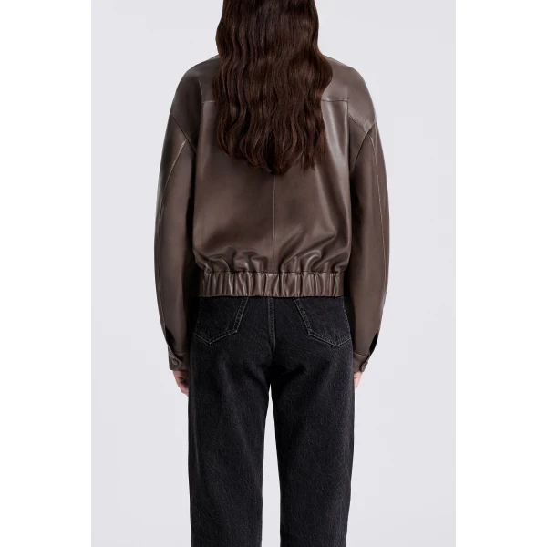 Nour Hammour Quincy in Mink Jacket, view 5