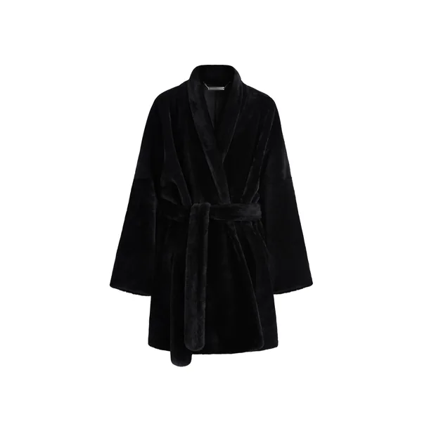 Nour Hammour Raquel in Black Coat