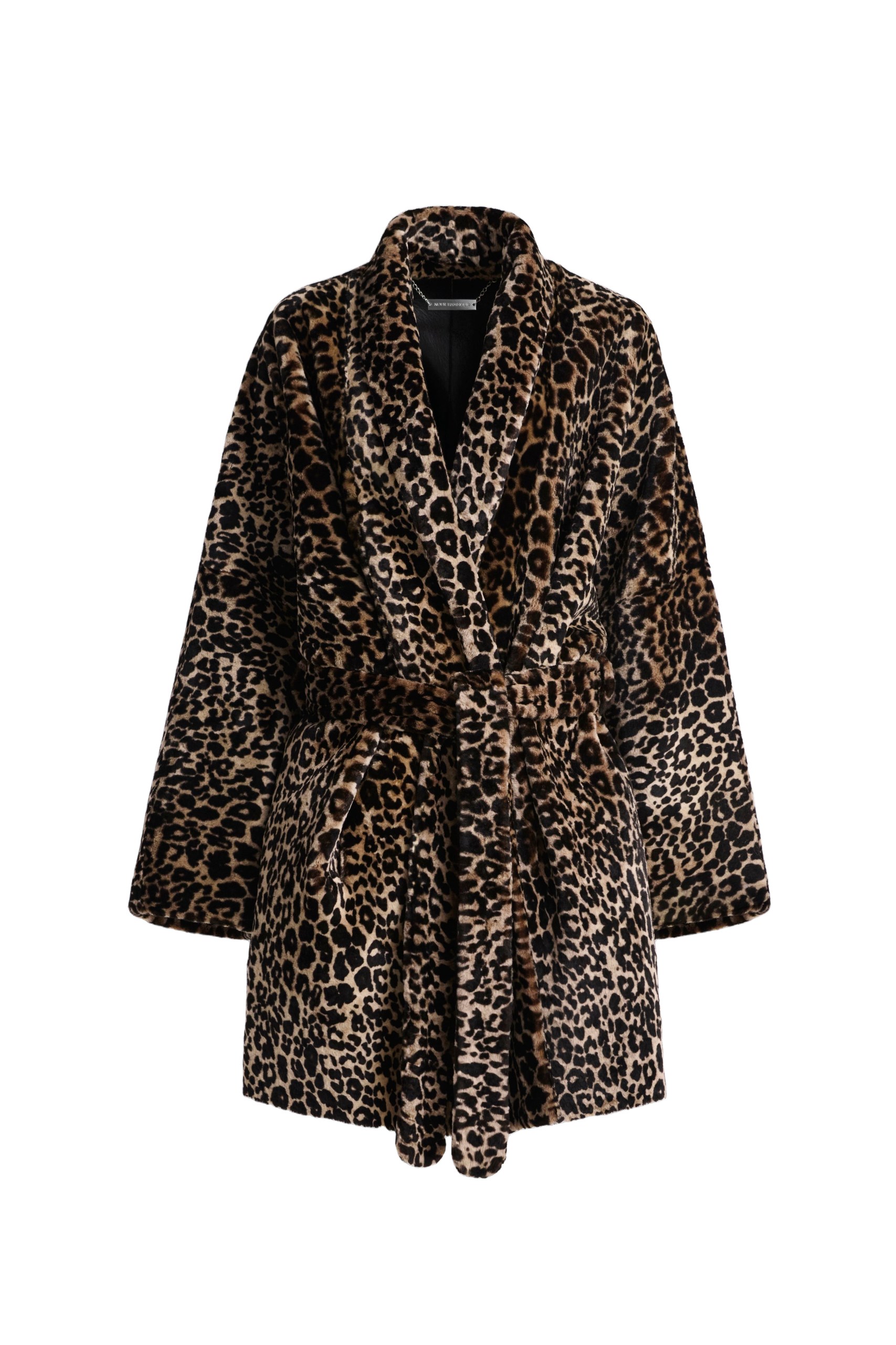 Nour Hammour Raquel in Plush Leopard