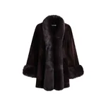 Nour Hammour Sima Midi in Rich Brown Coat