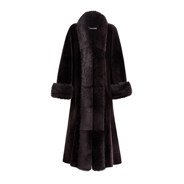 Nour Hammour Sima in Rich Brown Coat