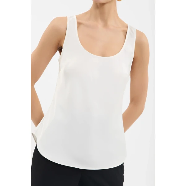 Rebecca Vallance Arille Top in Ivory, view 5