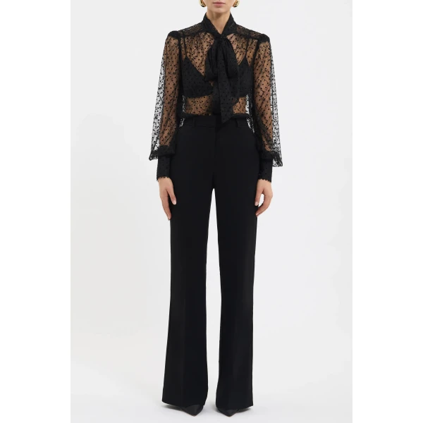 Rebecca Vallance Delphina Blouse in Black, view 2