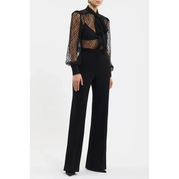 Rebecca Vallance Delphina Blouse in Black, view 4