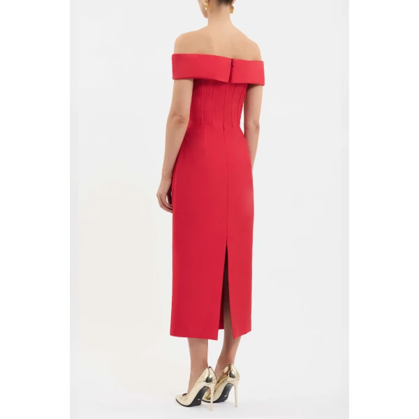 Rebecca Vallance Esmeralda Midi Dress, view 4