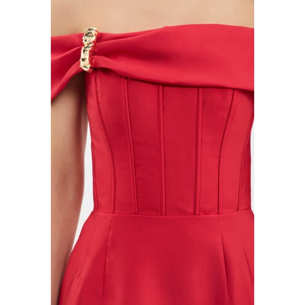 Rebecca Vallance Esmeralda Midi Dress, view 6