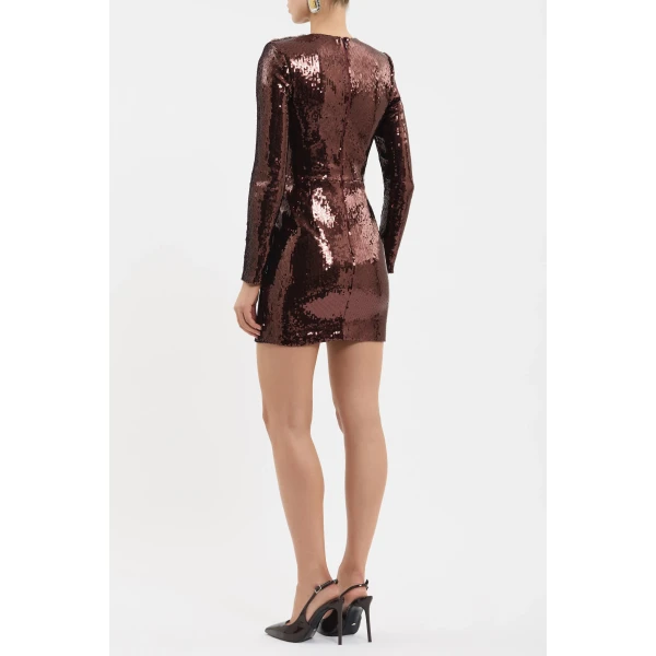 Rebecca Vallance Glimmer Mini Dress, view 4