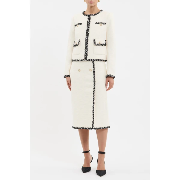 Rebecca Vallance Jacquie Midi Skirt, view 2