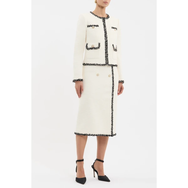 Rebecca Vallance Jacquie Midi Skirt, view 3