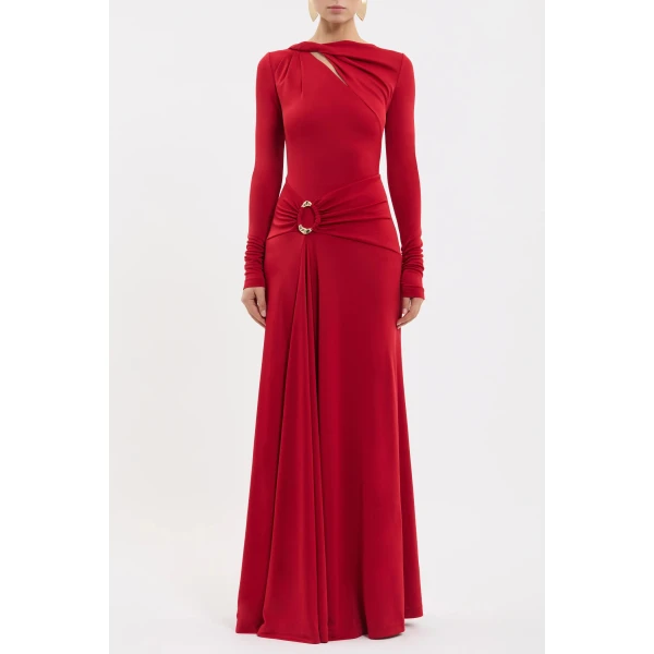 Rebecca Vallance Kiana Long Sleeve Maxi Dress, view 2
