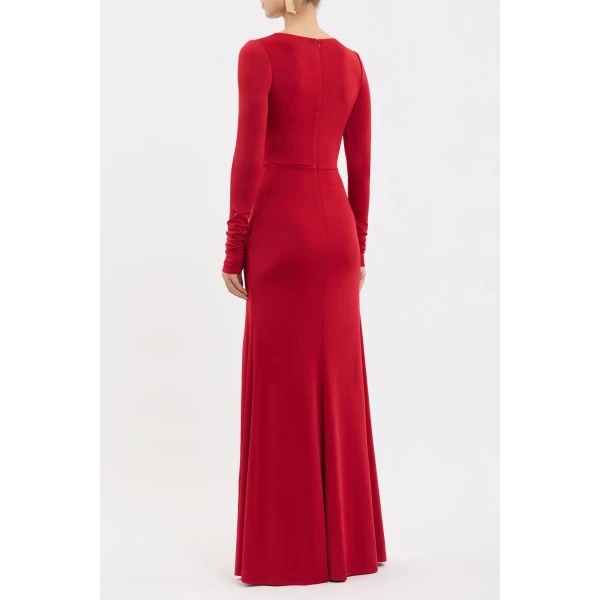 Rebecca Vallance Kiana Long Sleeve Maxi Dress, view 4