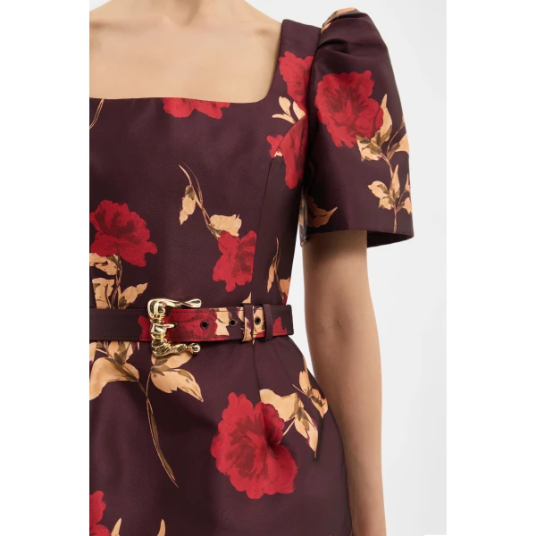 Rebecca Vallance Melora Short Sleeve Midi Dress, view 6