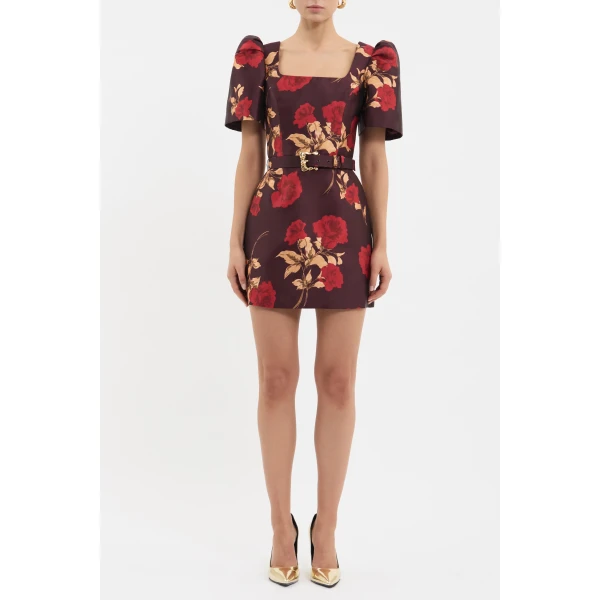 Rebecca Vallance Melora Short Sleeve Mini Dress, view 2