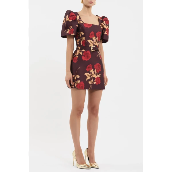 Rebecca Vallance Melora Short Sleeve Mini Dress, view 3