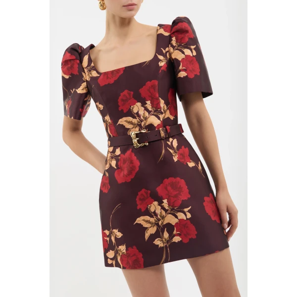 Rebecca Vallance Melora Short Sleeve Mini Dress, view 5