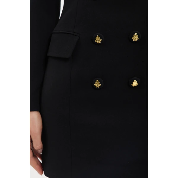Rebecca Vallance Odilia Long Sleeve Mini Dress, view 6