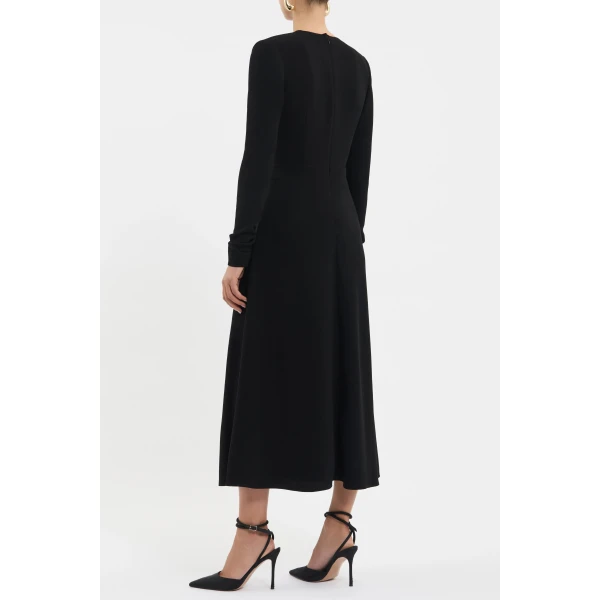 Rebecca Vallance Tallon Long Sleeve Midi Dress, view 4