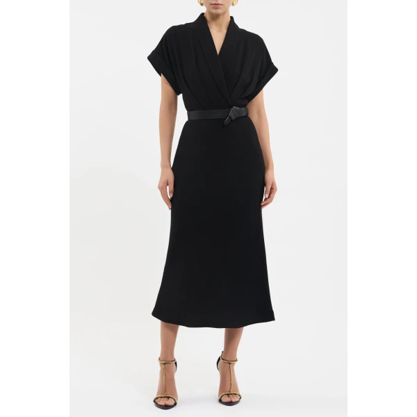 Rebecca Vallance Tallon Short Sleeve Midi Dress, view 2