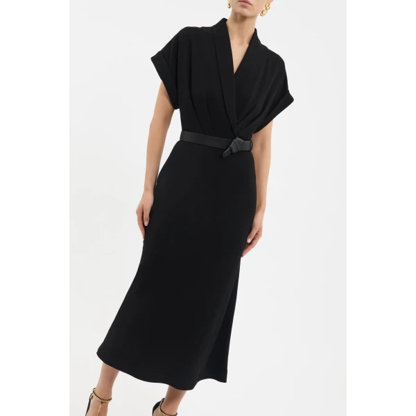 Rebecca Vallance Tallon Short Sleeve Midi Dress, view 5