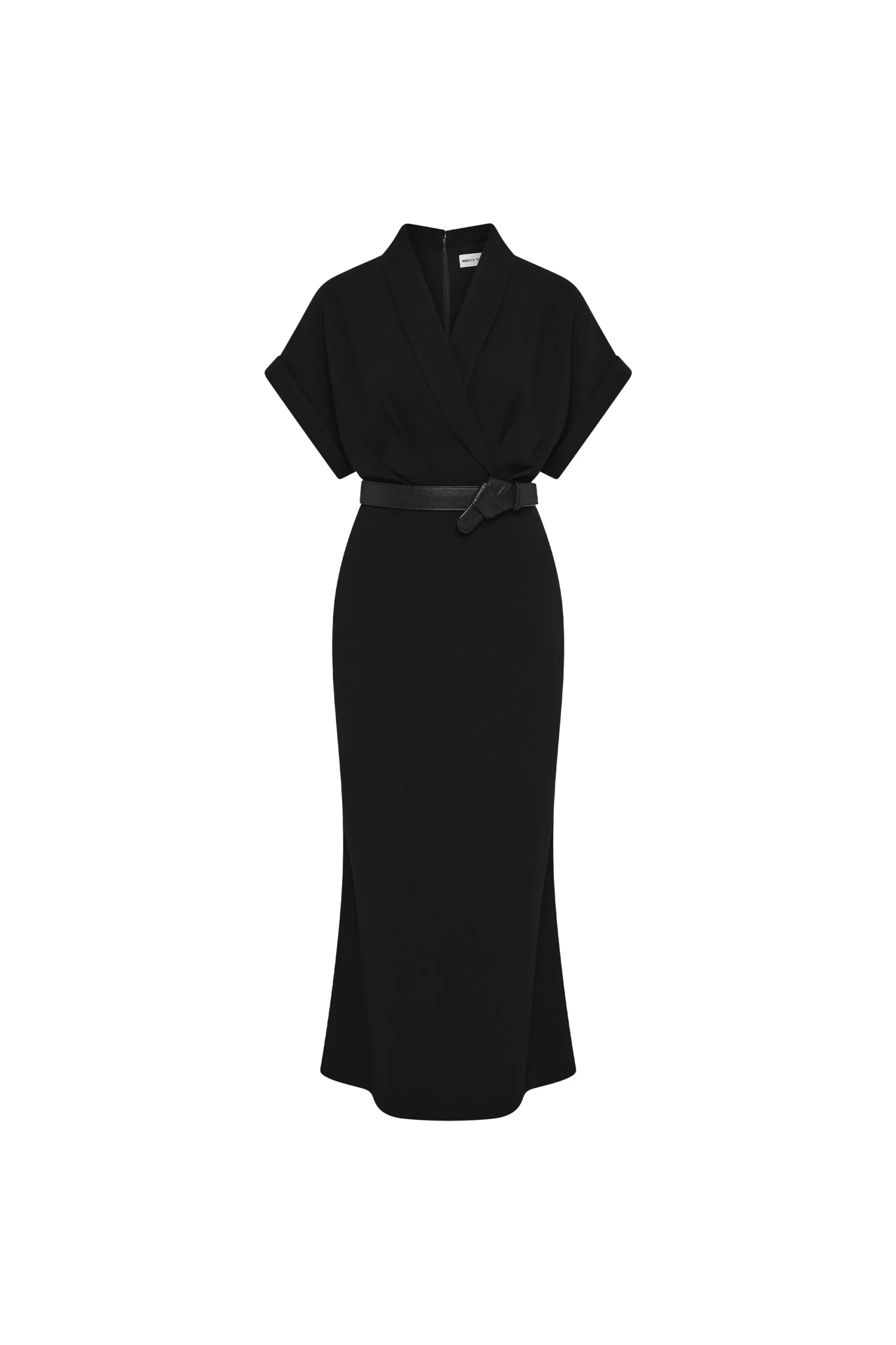 Rebecca Vallance midi dress Australia Signature Dresses – Luxury Shoes Rebecca Vallance Tallon Short Sleeve Midi Dress