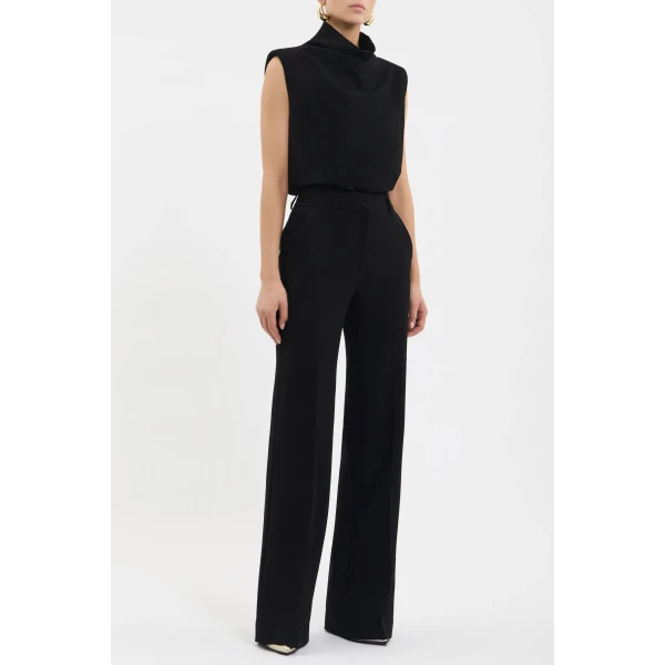 Rebecca Vallance Tallon Top in Black, view 3