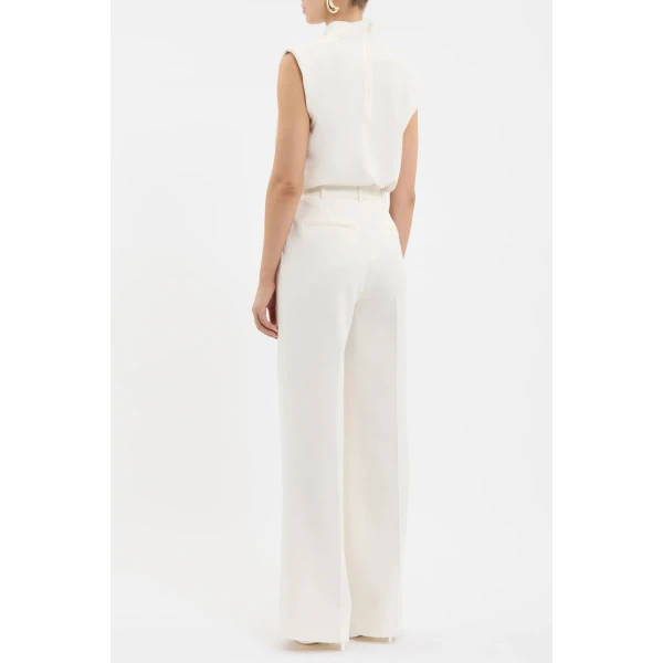 Rebecca Vallance Tallon Top in Cream, view 4